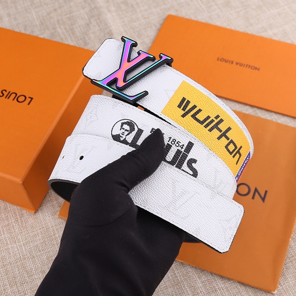 激安ルイヴィトンベルト着用イメージ